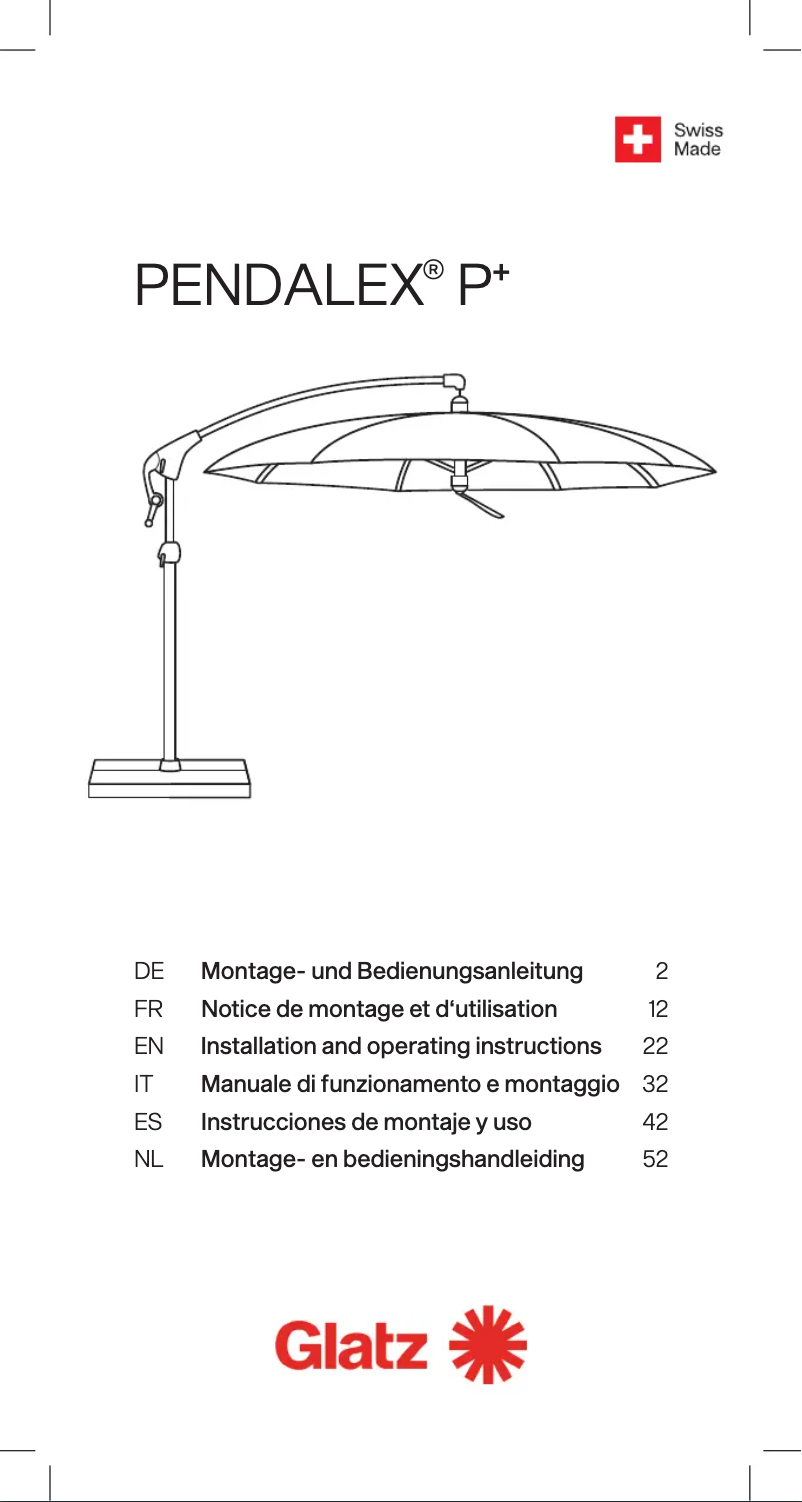 Imagen de la primera página del manual del dispositivo Pendalex P+