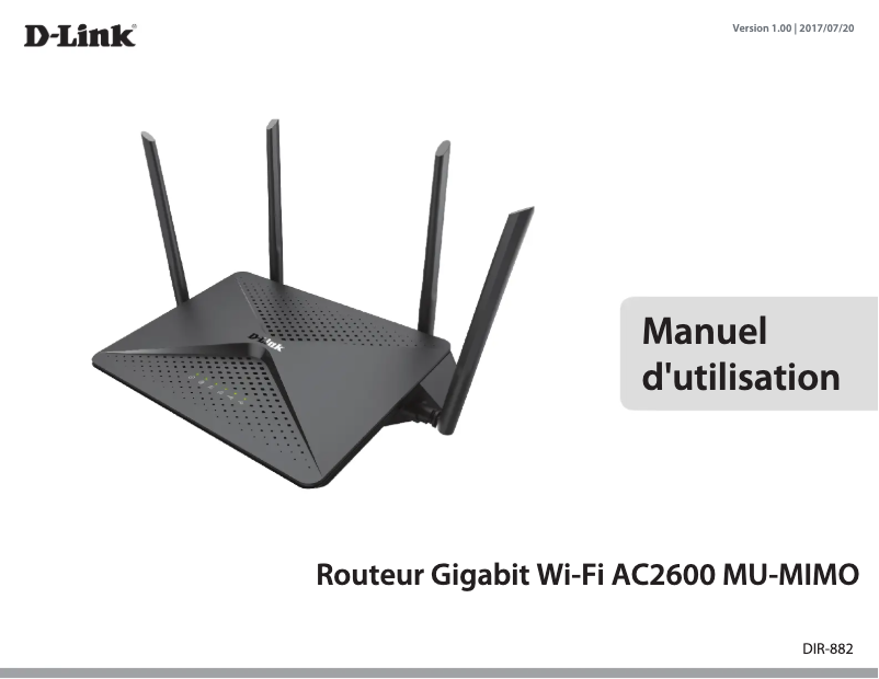 Página 1 del manual Manual de usuario D-Link DIR-882
