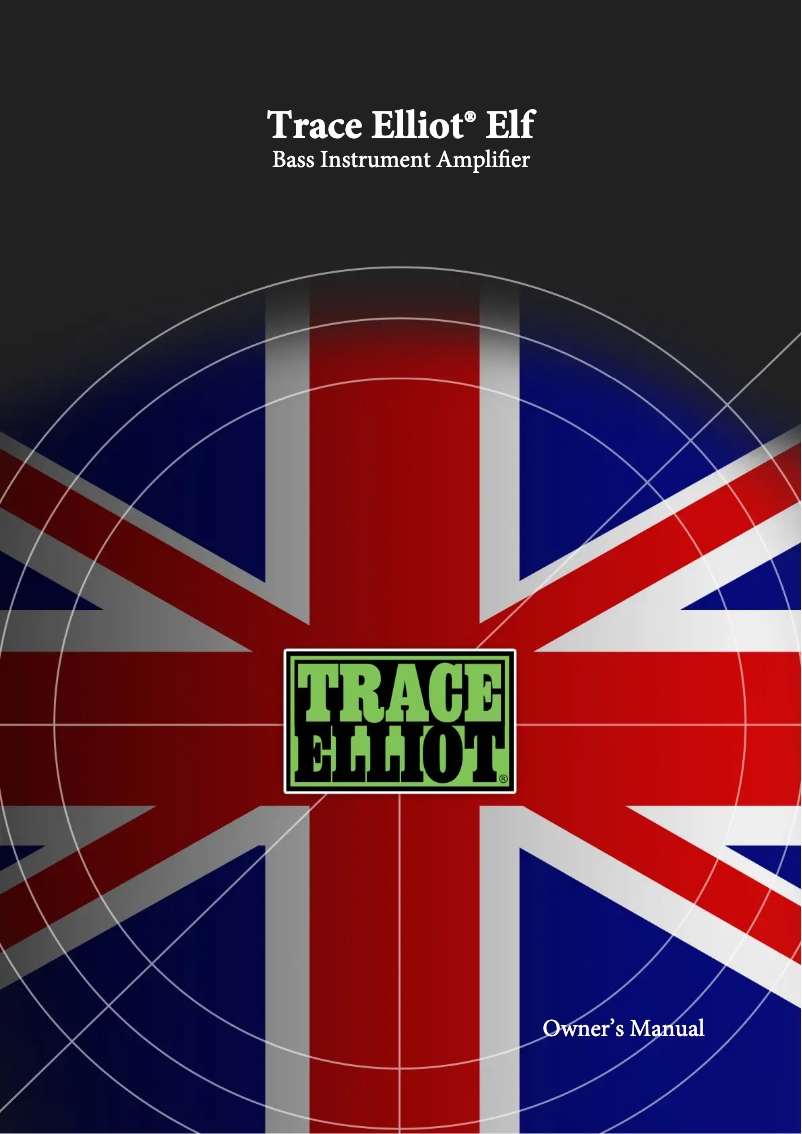 Página 1 del manual Manual de usuario Peavey Trace Elliot ELF Ultra Compact