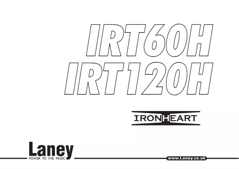 Imagen de la primera página del manual del dispositivo Ironheart IRT120H