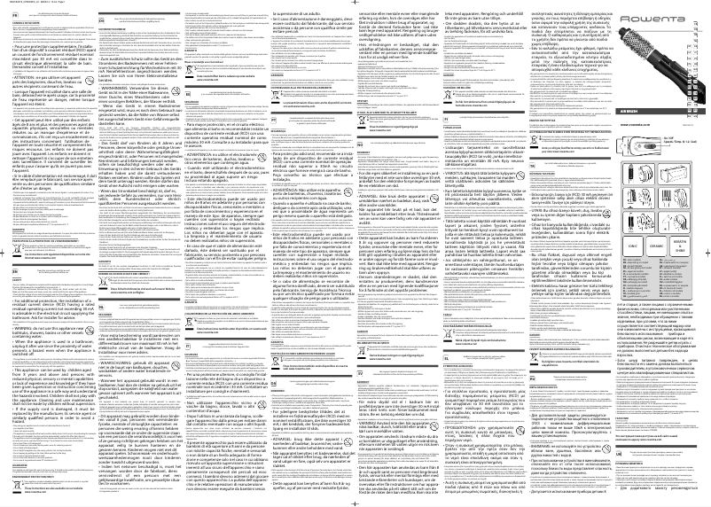 Página nº 1 - Manual de usuario Rowenta CF8242