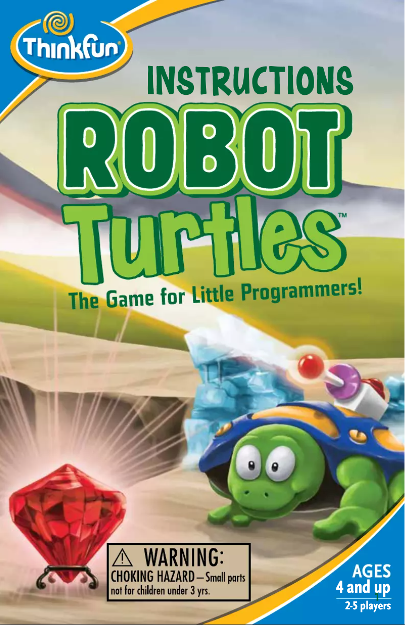 Imagen de la primera página del manual del dispositivo Robot Turtles