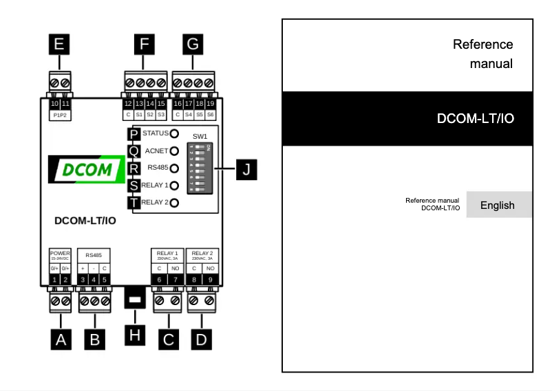 Página 1 del manual Manual de usuario Daikin DCOM-LT