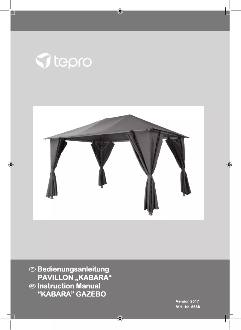 Imagen de la primera página del manual del dispositivo Kabara