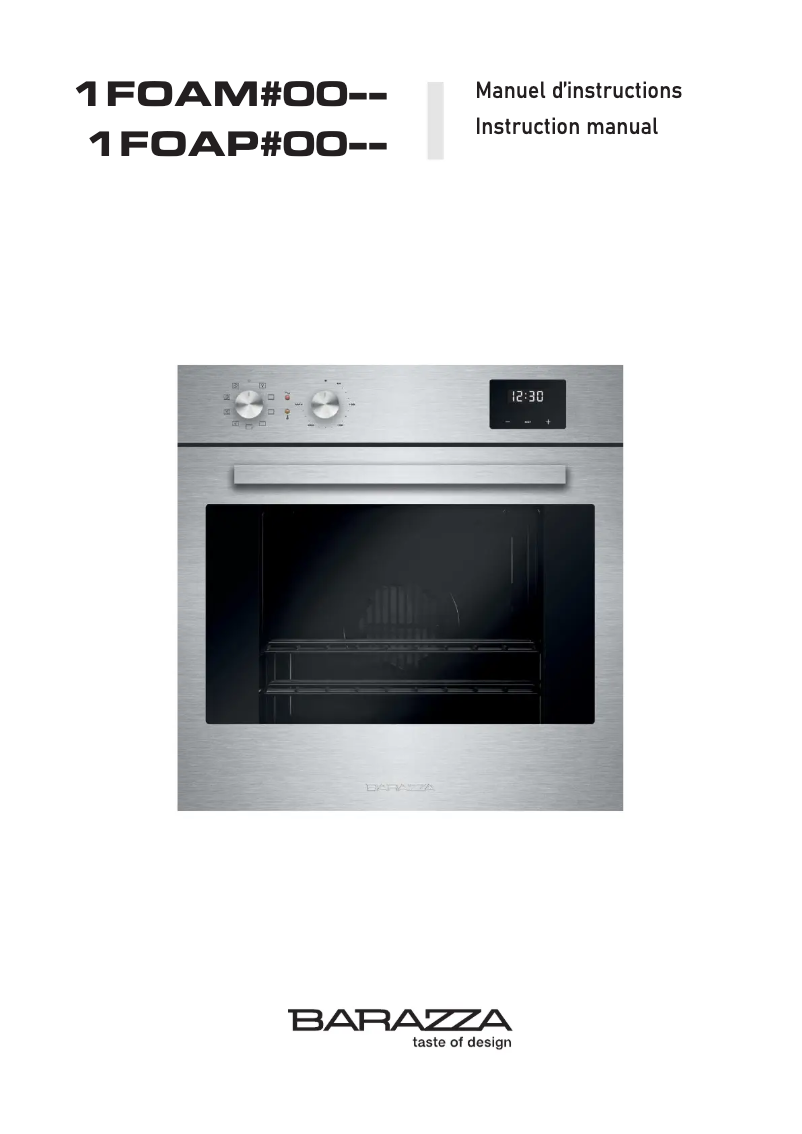 Imagen de la primera página del manual del dispositivo 1FOAM