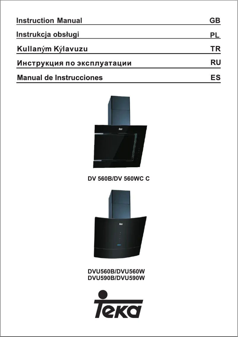 Página nº 1 - Manual de usuario Teka DVU 590