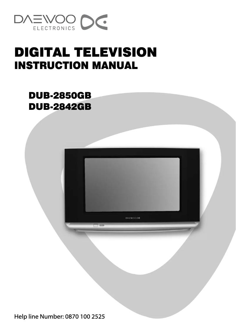 Imagen de la primera página del manual del dispositivo DUB 2850