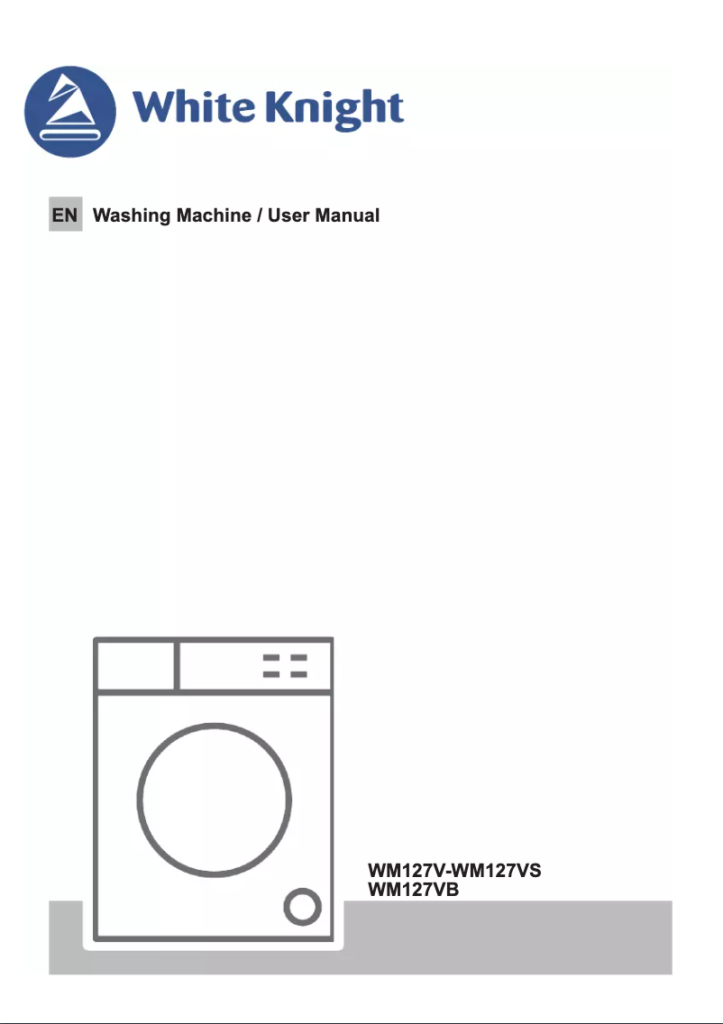 Imagen de la primera página del manual del dispositivo WM127VS