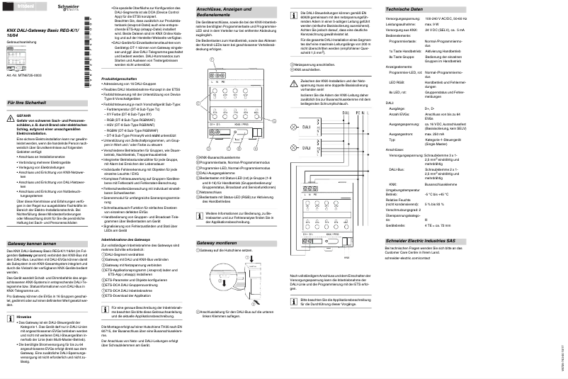 Imagen de la primera página del manual del dispositivo MTN6725-0003