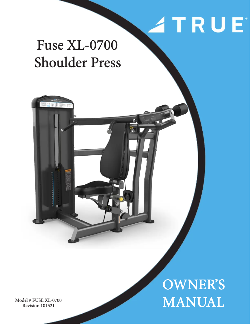 Página 1 del manual Manual de usuario True XL-700