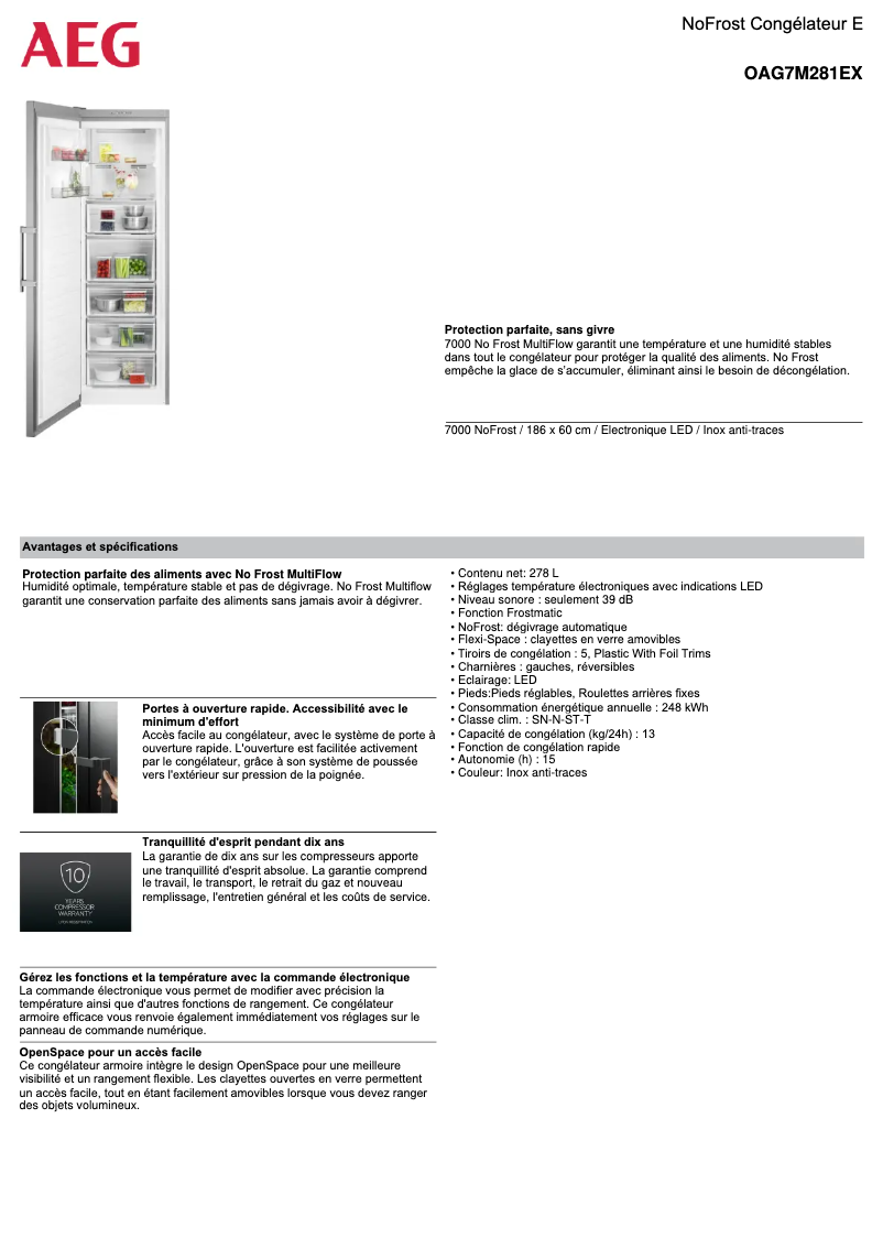 Imagen de la primera página del manual del dispositivo OAG7M281EX