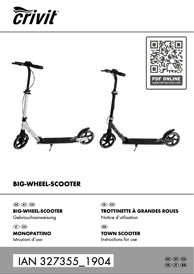 Imagen de la primera página del manual del dispositivo IAN 327355