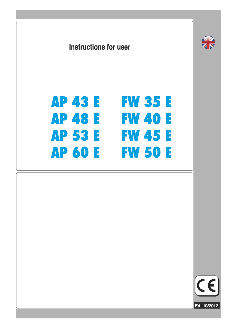 Página 1 del manual Manual de usuario Hoonved AP60E