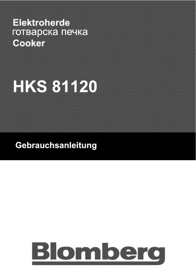 Imagen de la primera página del manual del dispositivo HKS 81120