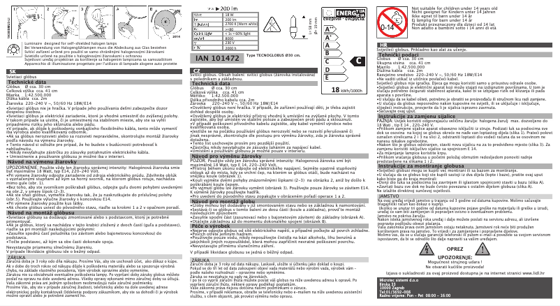 Página 1 del manual Manual de usuario Melinera IAN 101472