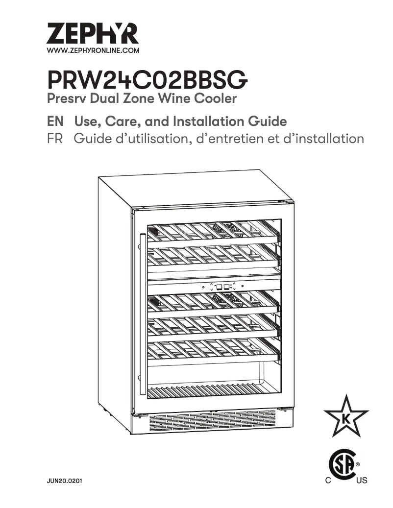 Imagen de la primera página del manual del dispositivo Presrv PRW24C02BBSG