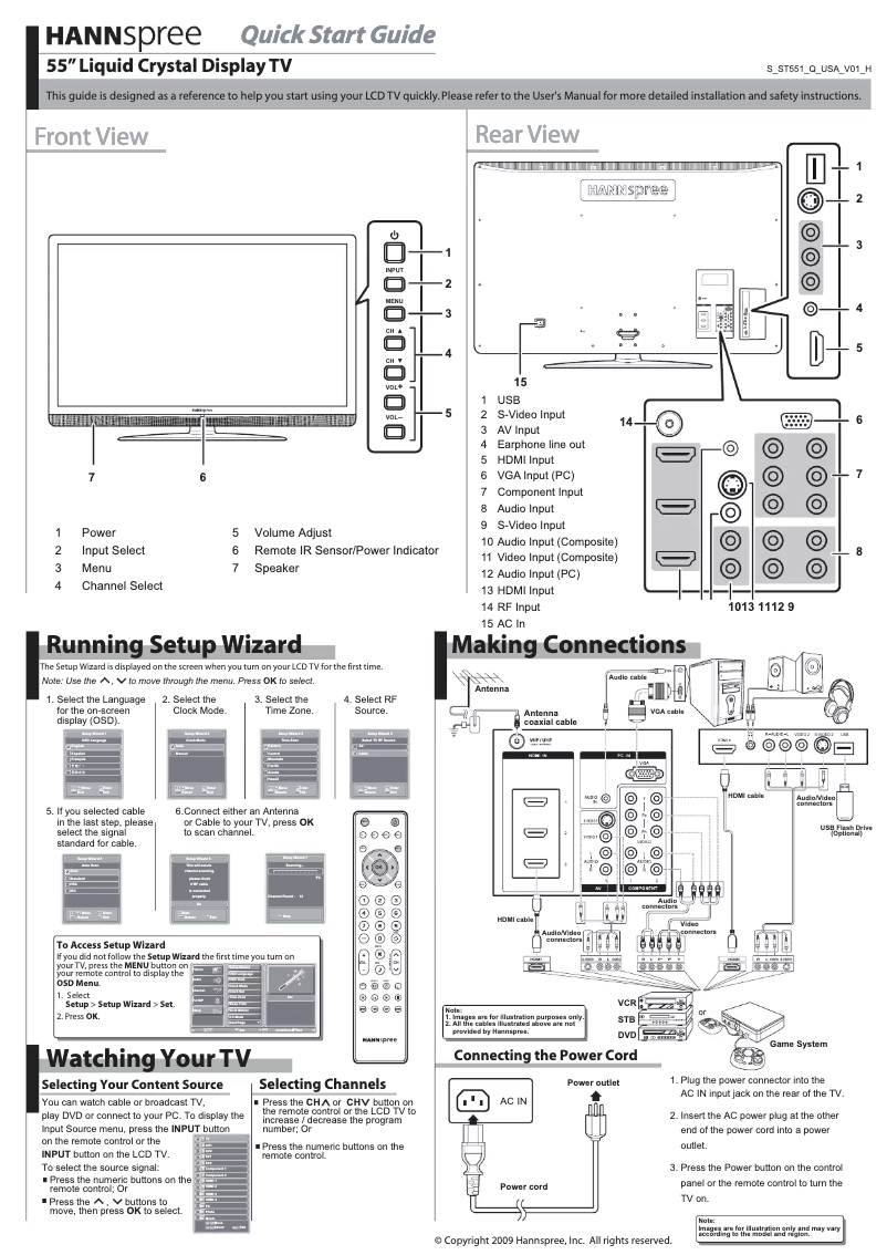 Página nº 1 - Manual de usuario Hannspree ST551