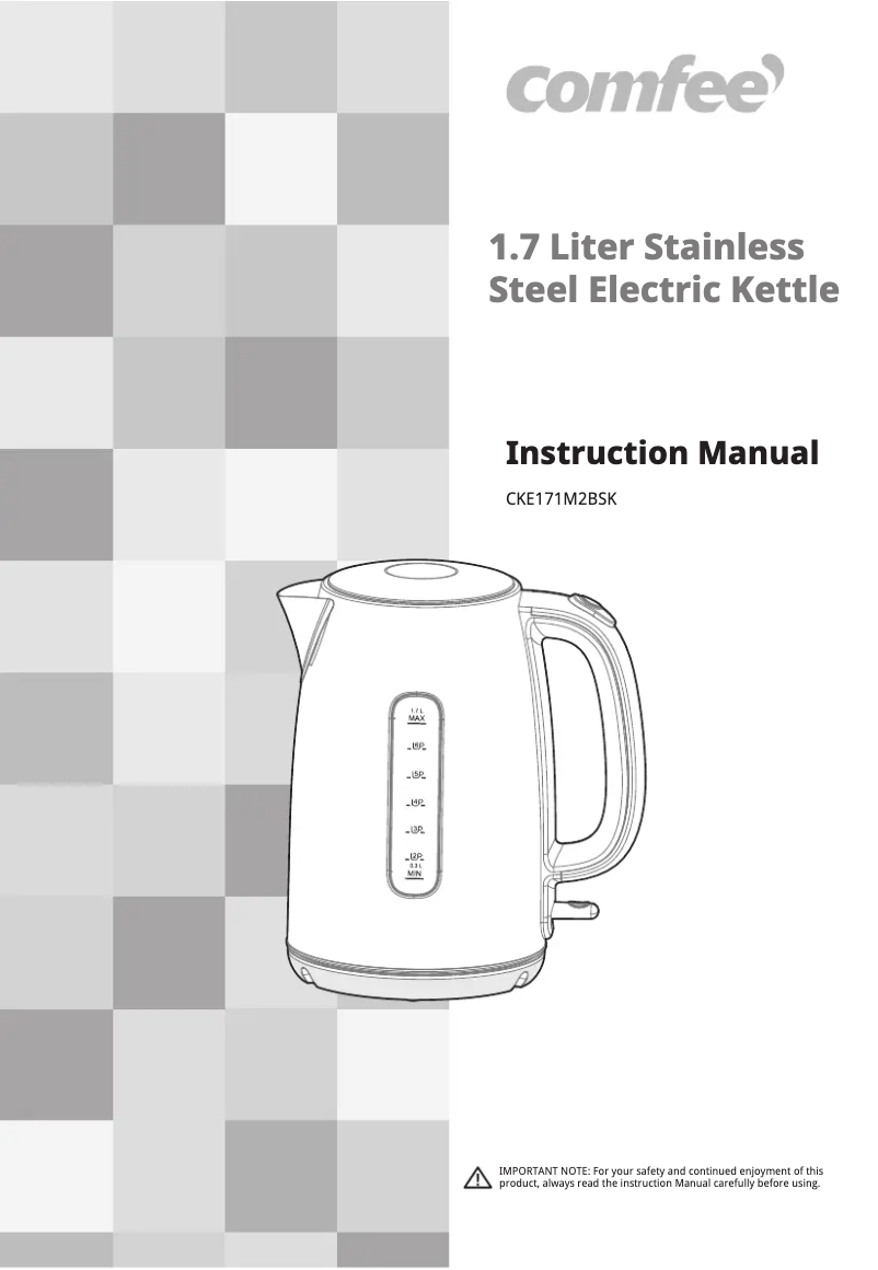 Imagen de la primera página del manual del dispositivo CKE171M2BSK