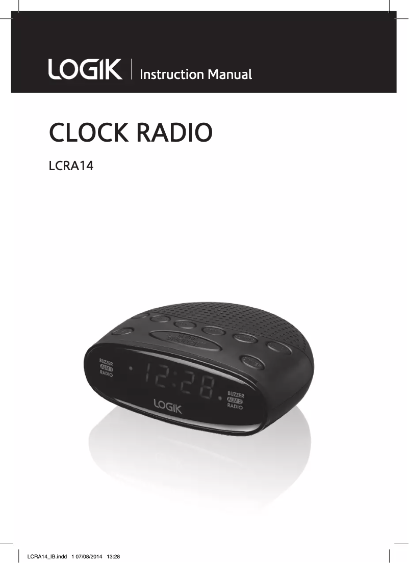 Página nº 1 - Manual de usuario Logik LCRA14