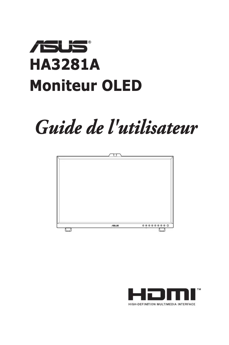 Imagen de la primera página del manual del dispositivo HA3281A