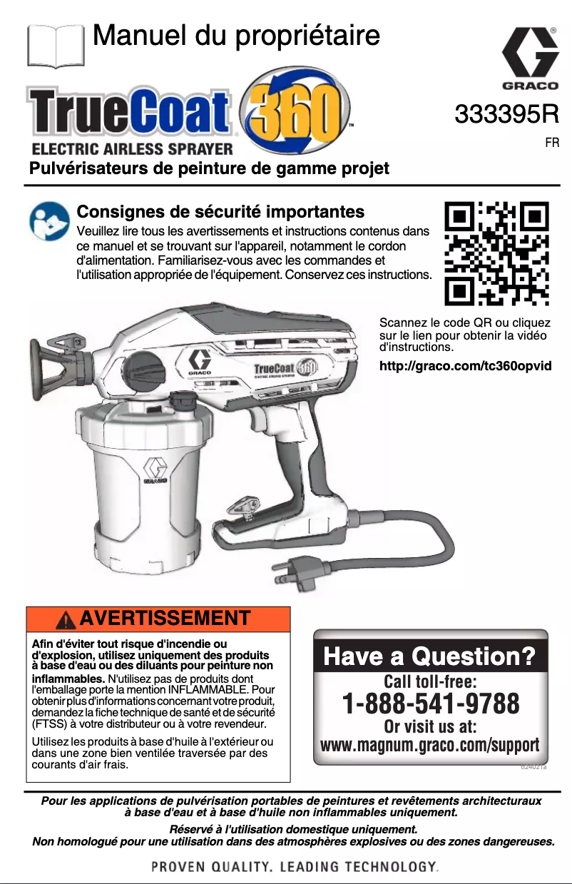 Imagen de la primera página del manual del dispositivo TrueCoat 360