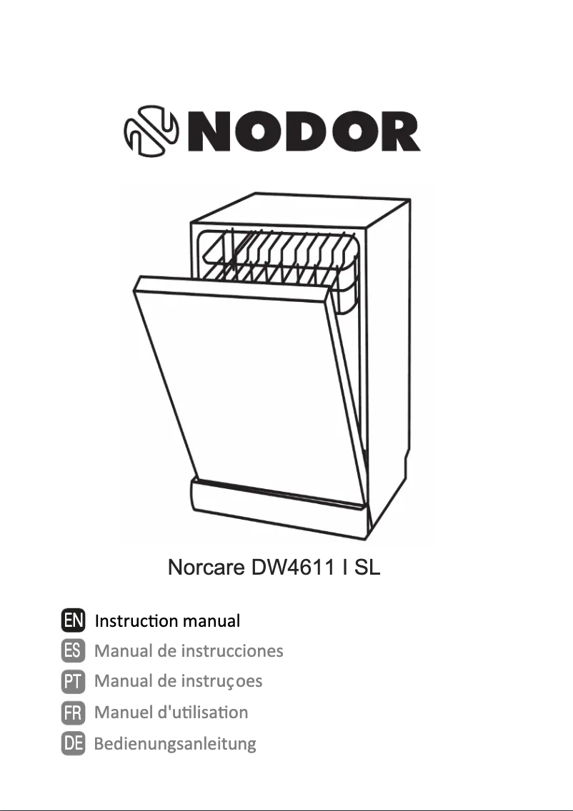 Imagen de la primera página del manual del dispositivo NorCare DW4611 I SL