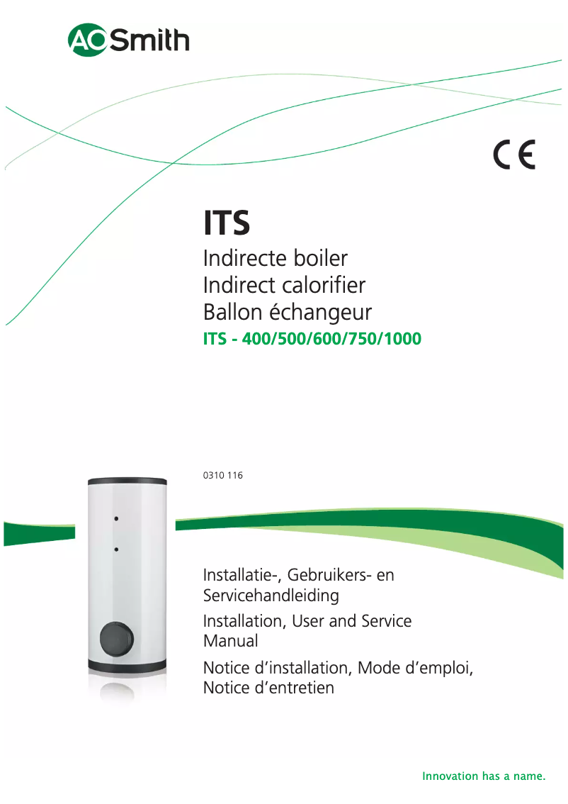 Imagen de la primera página del manual del dispositivo ITS 750