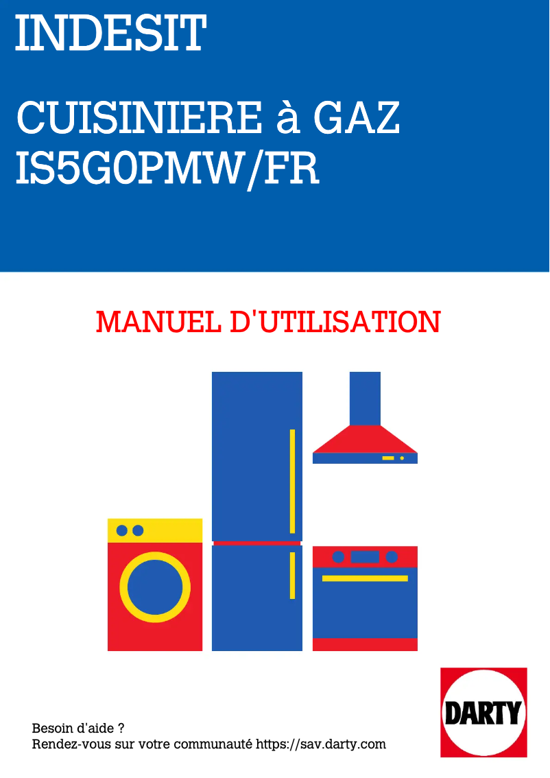 Página 1 del manual Manual de usuario Indesit IS5G0PMW/E