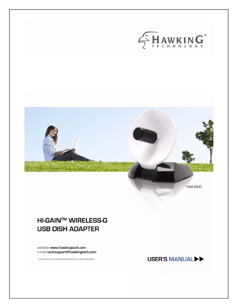Página 1 del manual Manual de usuario Hawking Technologies HWU9DD