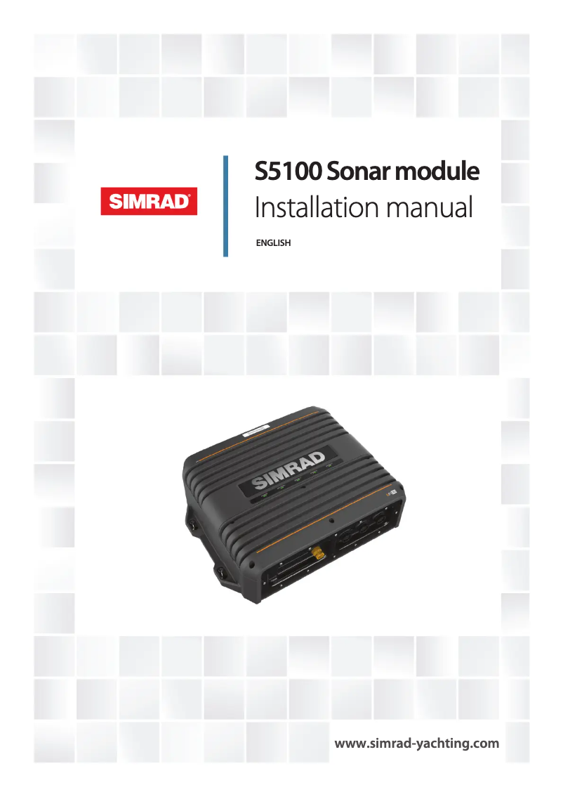Imagen de la primera página del manual del dispositivo S5100
