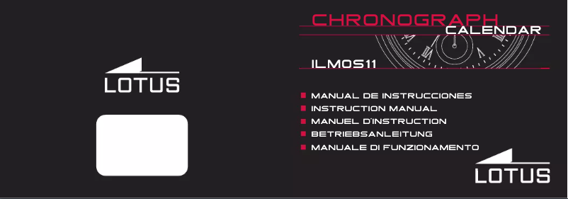 Página 1 del manual Manual de usuario Lotus 18315