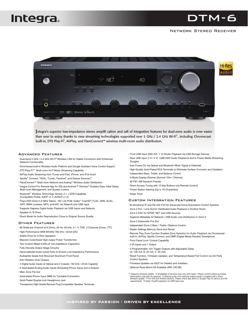 Imagen de la primera página del manual del dispositivo DTM-6