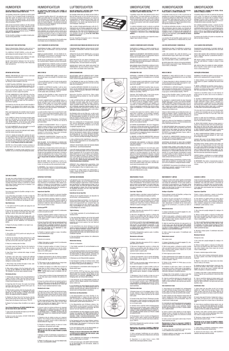 Página 1 del manual Manual de usuario Vicks V425