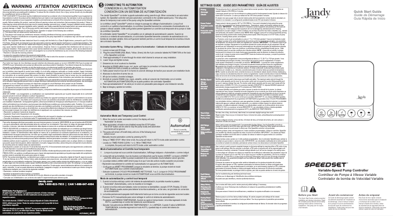 Página 1 del manual Guía de inicio rápido JANDY VSSHP270DV2A