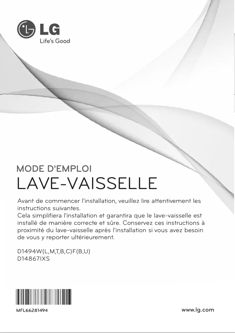 Imagen de la primera página del manual del dispositivo D14867IXS