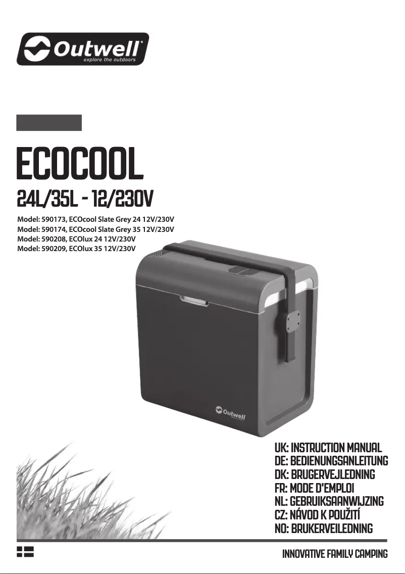Imagen de la primera página del manual del dispositivo ECOlux 24