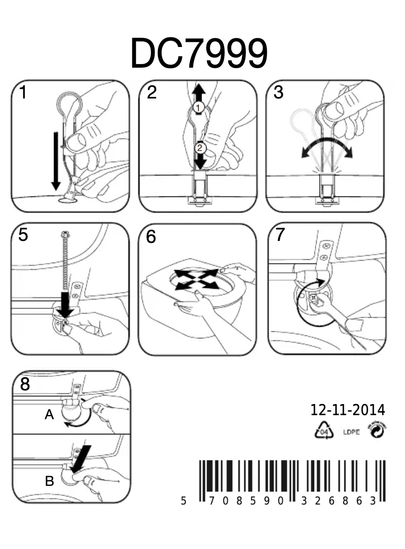 Página 1 del manual Manual de usuario Pressalit Projecta D