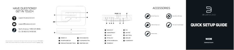 Imagen de la primera página del manual del dispositivo Node N130