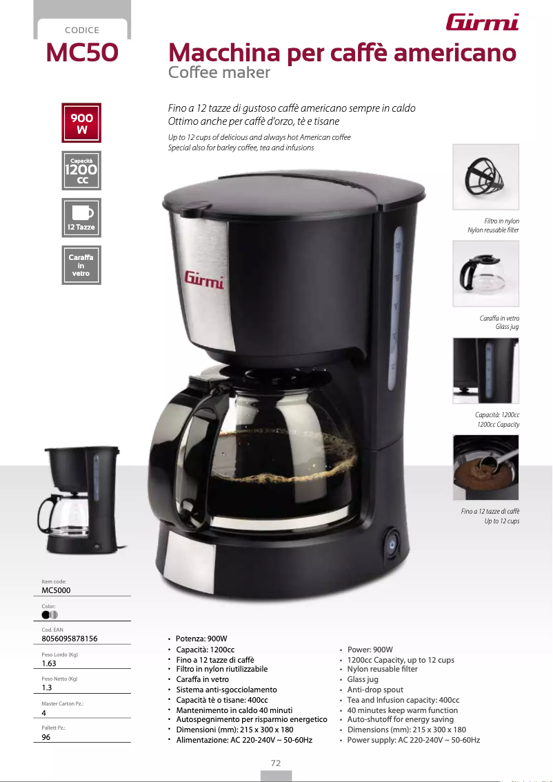 Imagen de la primera página del manual del dispositivo MC50