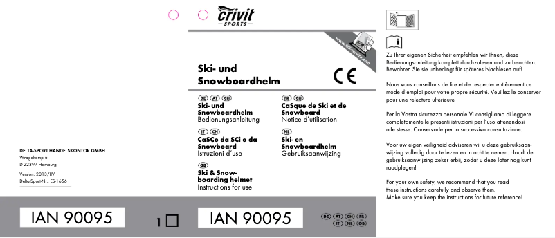 Imagen de la primera página del manual del dispositivo Ski- und
