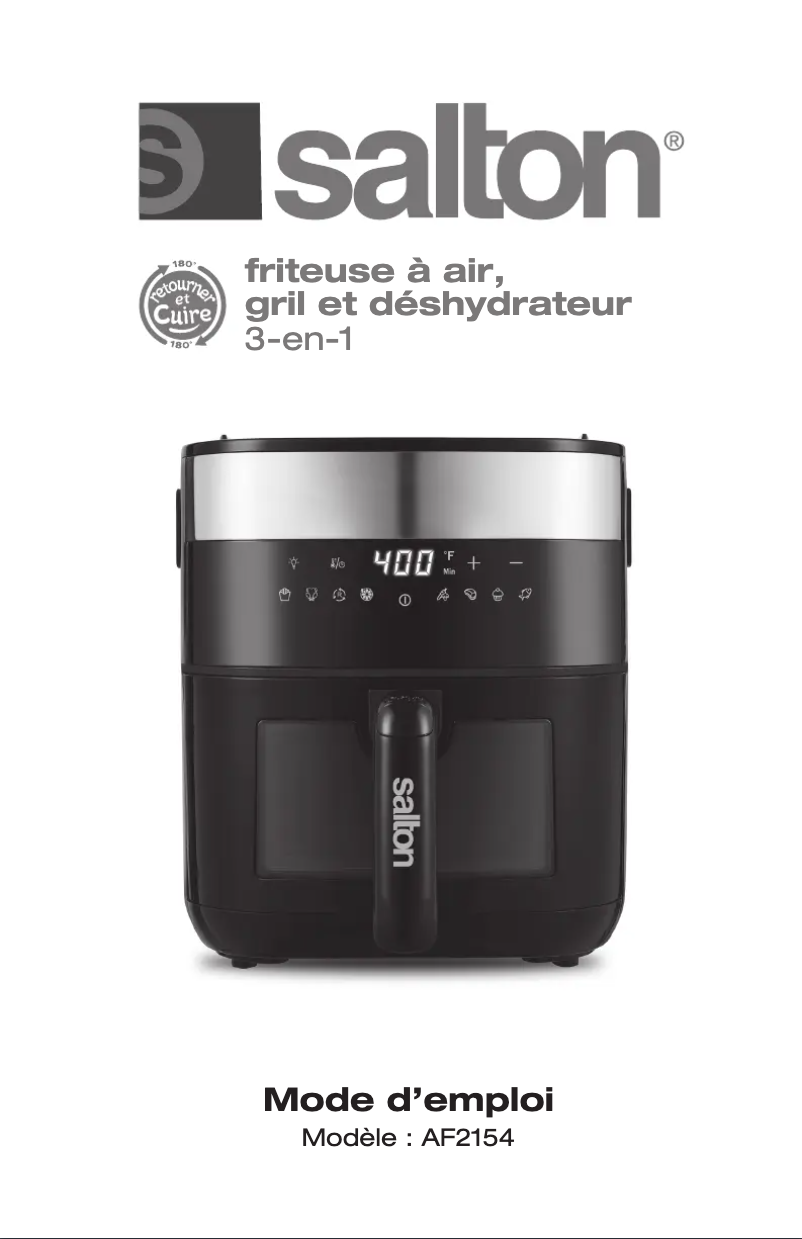 Página 1 del manual Manual de usuario Salton AF2154