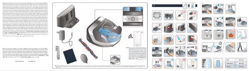Imagen de la primera página del manual del dispositivo Smart Force Cyclonic RR8043WH
