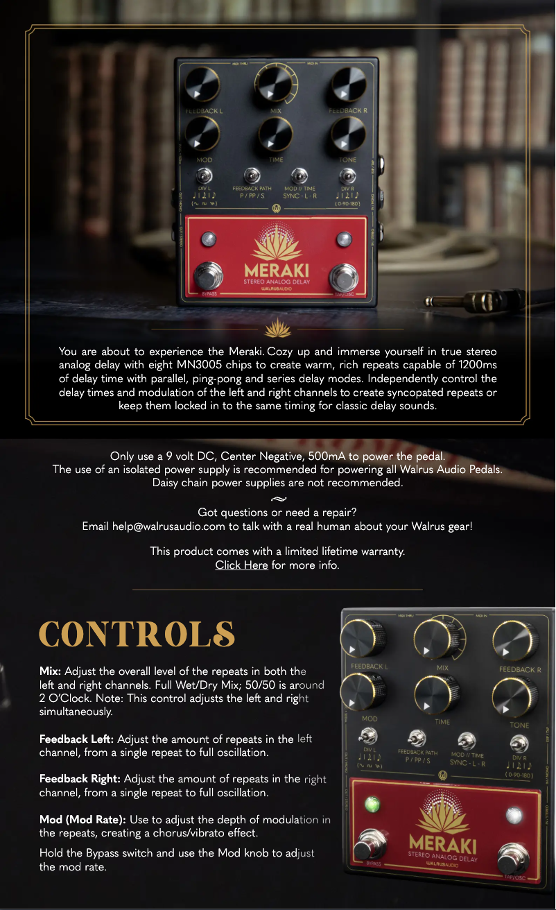 Imagen de la primera página del manual del dispositivo Meraki