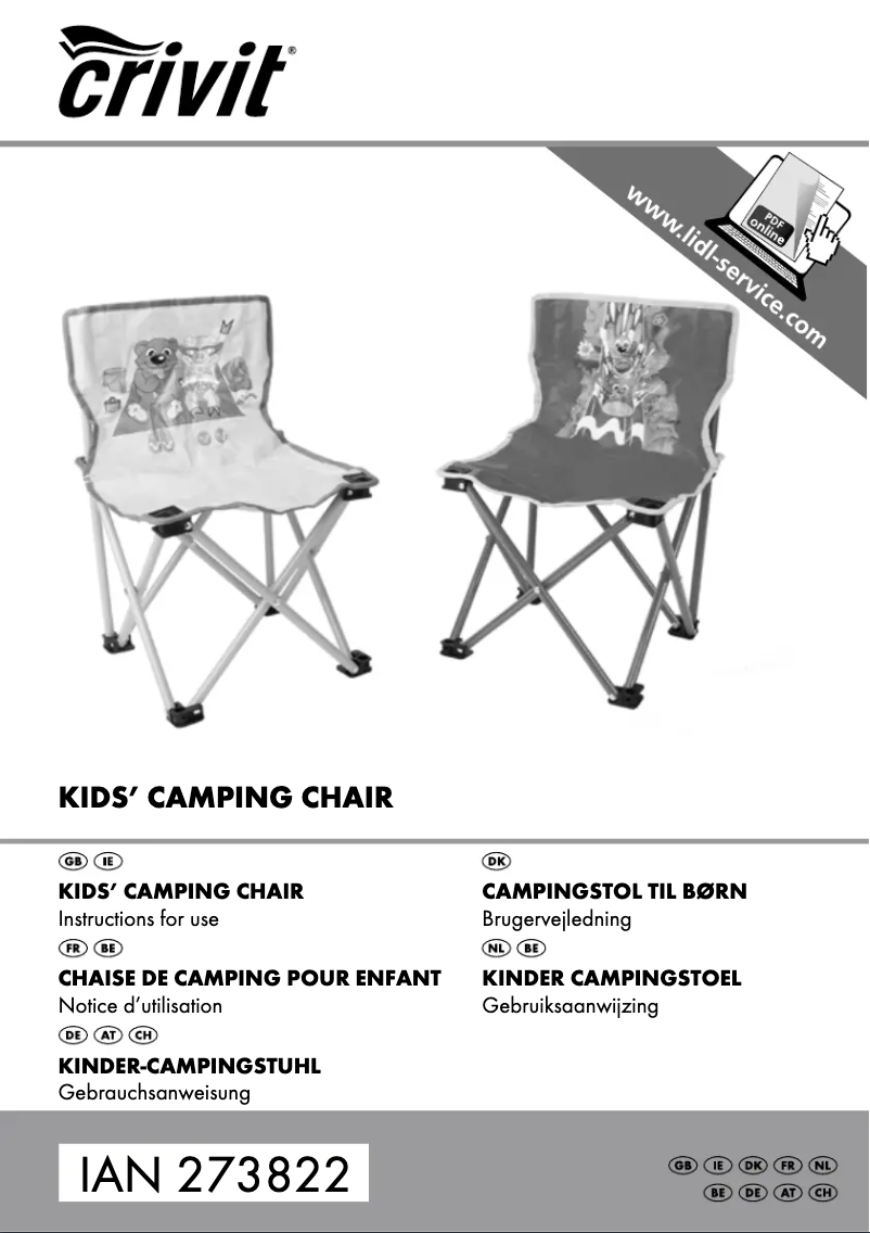 Imagen de la primera página del manual del dispositivo IAN 273822