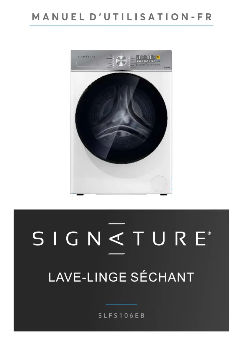 Página 1 del manual Manual de usuario Signature SLFS106EB