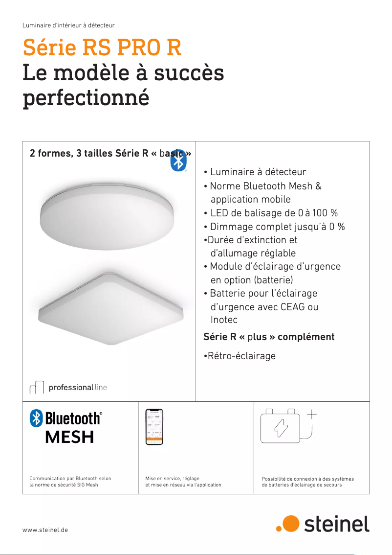 Imagen de la primera página del manual del dispositivo RS PRO R20 Plus SC