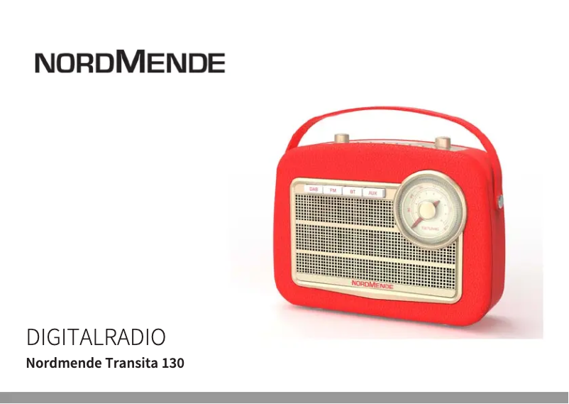 Página 1 del manual Manual de usuario Nordmende Transita 130