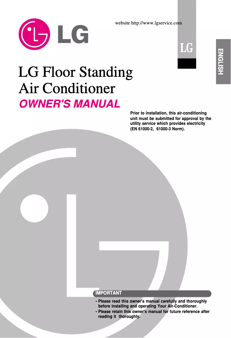 Página 1 del manual Manual de usuario LG LPNC2863EC0