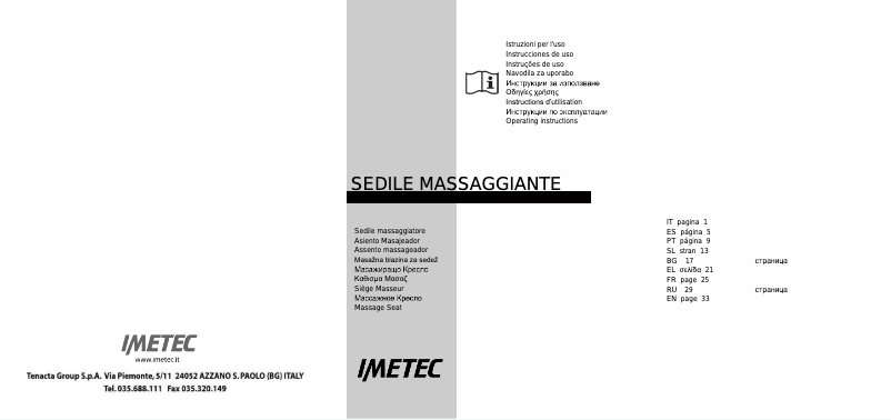 Página 1 del manual Manual de usuario Imetec SENSUIJ SM4-200