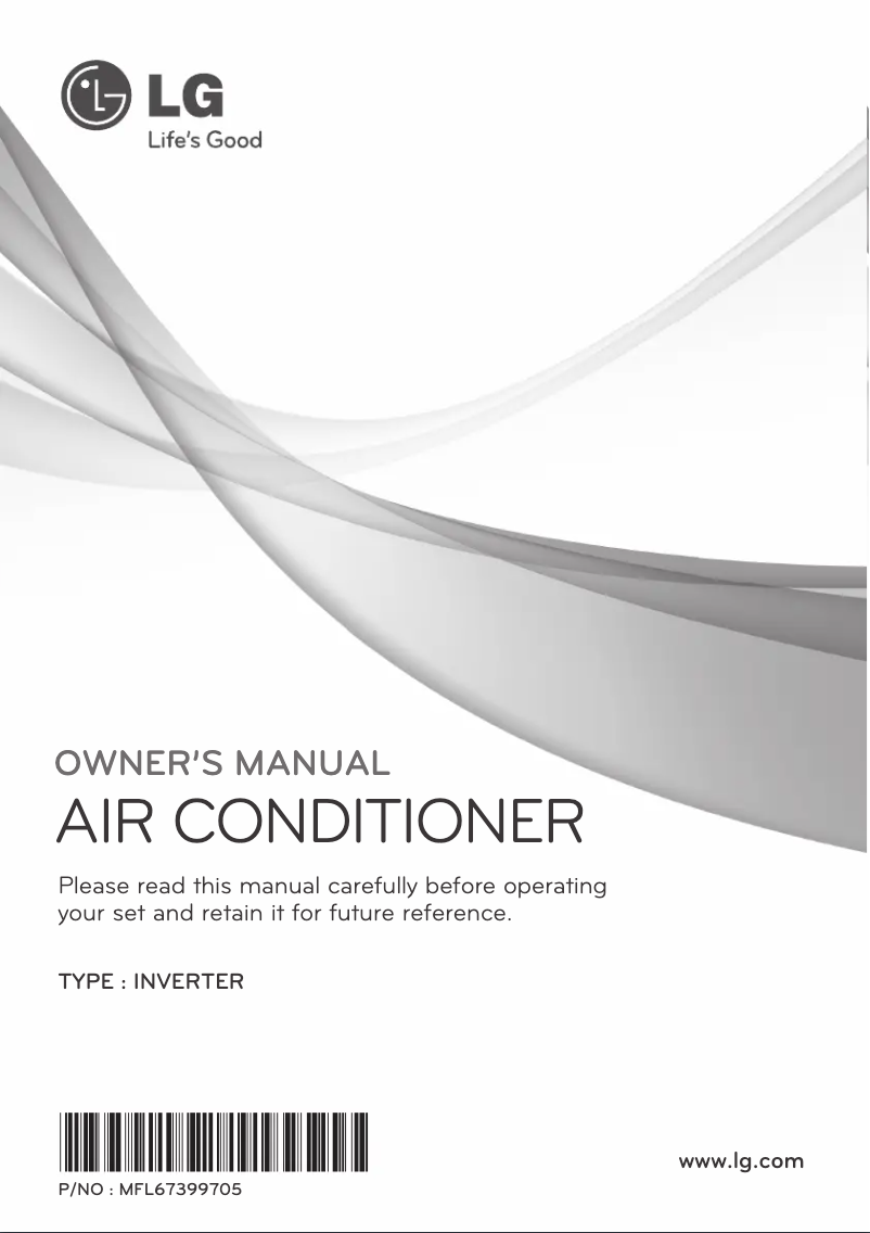 Página 1 del manual Manual de usuario LG MV186STQ